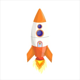 手绘火箭素材 火箭 火箭素材
