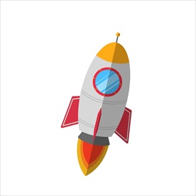 手绘火箭素材 火箭 火箭素材