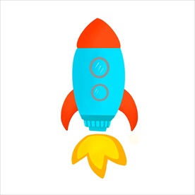 手绘火箭素材 火箭 火箭素材