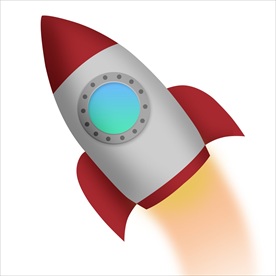 手绘火箭素材 火箭 火箭素材