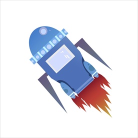 手绘火箭素材 火箭 火箭素材