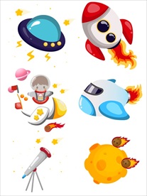 手绘火箭素材 火箭 火箭素材