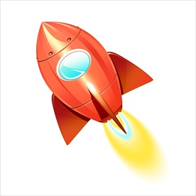 手绘火箭素材 火箭 火箭素材