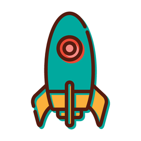 手绘火箭素材 火箭 火箭素材