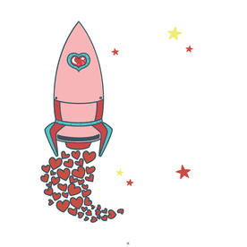 手绘火箭素材 火箭 火箭素材