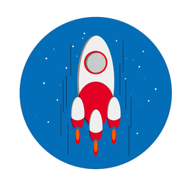 手绘火箭素材 火箭 火箭素材