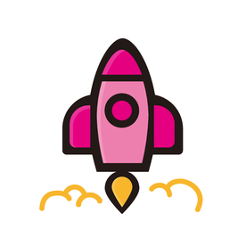 手绘火箭素材 火箭 火箭素材