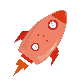 手绘火箭素材 火箭 火箭素材
