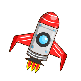 手绘火箭素材 火箭 火箭素材