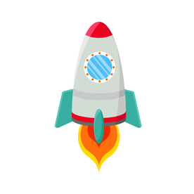 手绘火箭素材 火箭 火箭素材