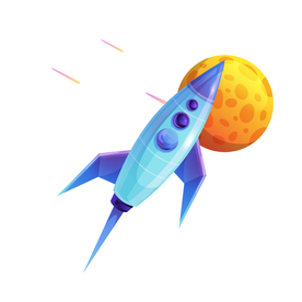 手绘火箭素材 火箭 火箭素材