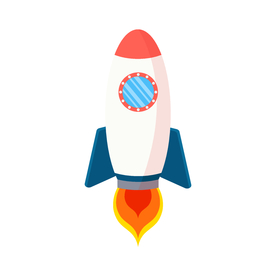 手绘火箭素材 火箭 火箭素材