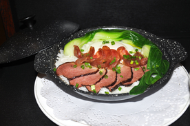 腊肉煲仔饭
