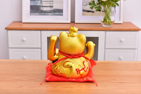 金色招财猫 摇手招财猫 大图