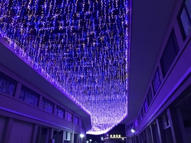 街道夜间装饰