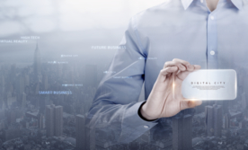 高端创意科技手机壳海报