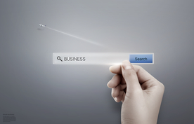 高端商务搜索栏条