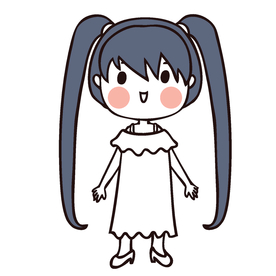 可爱人物形象插画