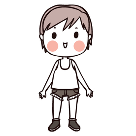 可爱人物形象插画