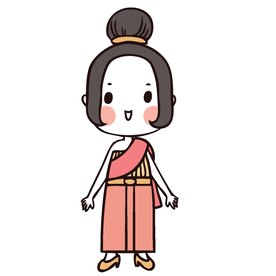 可爱人物形象插画