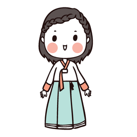 可爱人物形象插画