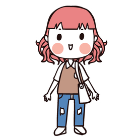 可爱人物形象插画