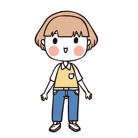 可爱人物形象插画