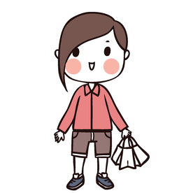 可爱人物形象插画