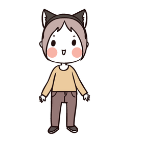 可爱人物形象插画