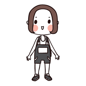 可爱人物形象插画