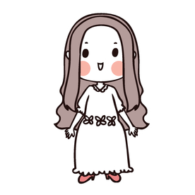 可爱人物形象插画