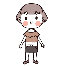 可爱人物形象插画