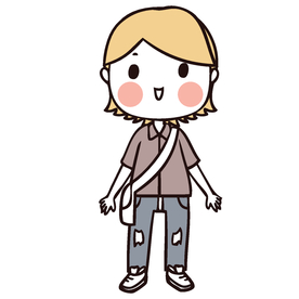 可爱人物形象插画