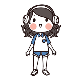 可爱人物形象插画