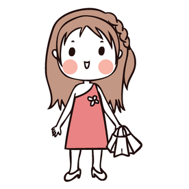 可爱人物形象插画