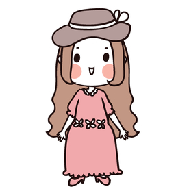 可爱人物形象插画