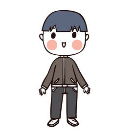 可爱人物形象插画