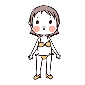 可爱人物形象插画