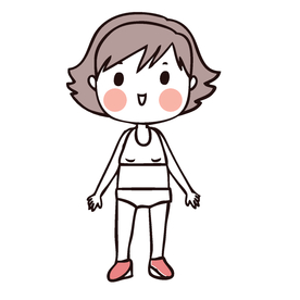 可爱人物形象插画