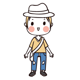 可爱人物形象插画