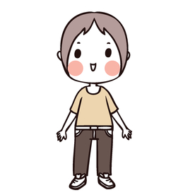 可爱人物形象插画