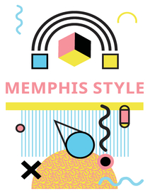 彩色拼接设计图案