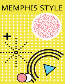 彩色拼接设计图案