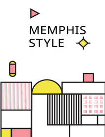 彩色拼接设计图案