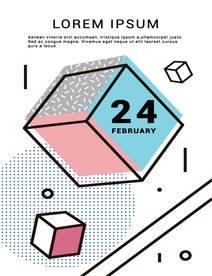 彩色拼接设计图案