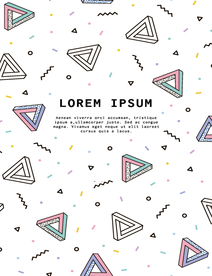 彩色拼接设计图案