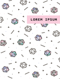 彩色拼接设计图案