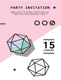 彩色拼接设计图案