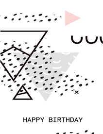 彩色拼接设计图案