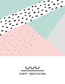 彩色拼接设计图案